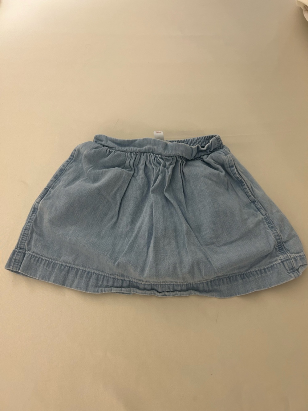 Denim Skort